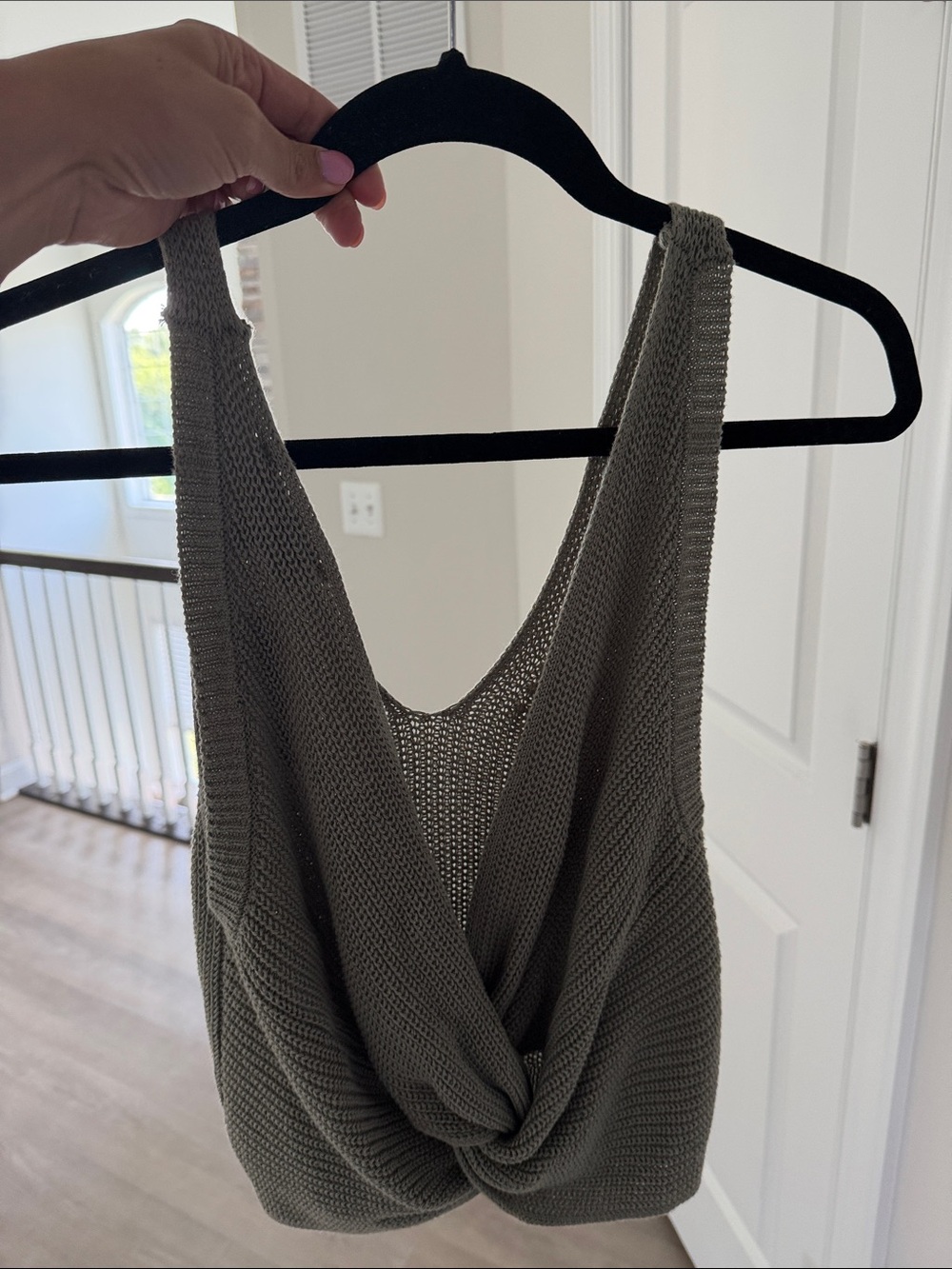 Sage Green Knit Lulu Tank
